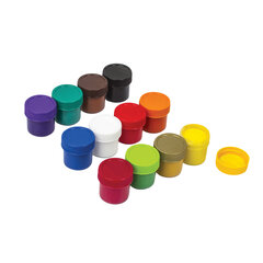 Гуашь ЮНЛАНДИЯ &laquo;ЮНЫЙ ВОЛШЕБНИК&raquo;, 12 цветов по 35 мл, БОЛЬШИЕ БАНОЧКИ, высшее качество, 191336