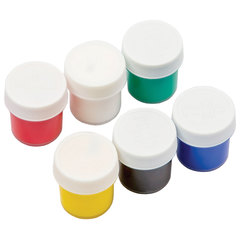 Гуашь ГАММА &laquo;Классическая&raquo;, 6 цветов по 20 мл, без кисти, картонная упаковка, 2210306