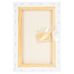 Холст на подрамнике BRAUBERG ART DEBUT, 20&times;30см, 280 г/<wbr/>м<sup>2</sup>, грунт, 100% хлопок, мелкое зерно, 191641