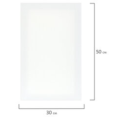 Холст на подрамнике BRAUBERG ART DEBUT, 30&times;50см, 280 г/<wbr/>м<sup>2</sup>, грунт, 100% хлопок, мелкое зерно, 191643