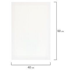 Холст на подрамнике BRAUBERG ART DEBUT, 40&times;60см, 280 г/<wbr/>м<sup>2</sup>, грунт, 100% хлопок, мелкое зерно, 191644