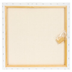 Холст на подрамнике BRAUBERG ART DEBUT, 50&times;50см, 280 г/<wbr/>м<sup>2</sup>, грунт, 100% хлопок, мелкое зерно, 191645