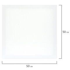 Холст на подрамнике BRAUBERG ART DEBUT, 50&times;50см, 280 г/<wbr/>м<sup>2</sup>, грунт, 100% хлопок, мелкое зерно, 191645