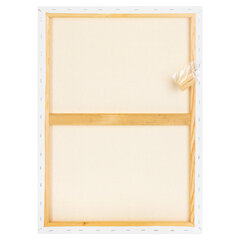 Холст на подрамнике BRAUBERG ART DEBUT, 50&times;70 см, 280 г/<wbr/>м<sup>2</sup>, грунт, 100% хлопок, мелкое зерно, 191646
