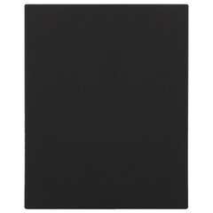 Холст на подрамнике черный BRAUBERG ART CLASSIC, 40&times;50см, 380 г/<wbr/>м, хлопок, мелкое зерно, 191651