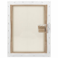 Холст на подрамнике акварельный BRAUBERG ART CLASSIC, 30&times;40, 240г/<wbr/>м, 100% хлопок,мелкое зерно 191668