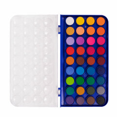 Краски акварельные BRAUBERG &laquo;PREMIUM&raquo; 36 цветов, круглые кюветы 23 мм, пенал, 191746