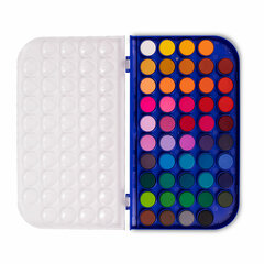 Краски акварельные BRAUBERG &laquo;PREMIUM&raquo; 48 цветов, круглые кюветы 23 мм, пенал, 191747