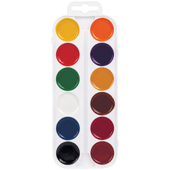 Краски акварельные медовые 12 цветов ПИФАГОР &laquo;ВЕСЕЛАЯ ТАКСА&raquo;, картонная коробка, 192007