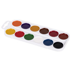 Краски акварельные медовые 12 цветов ПИФАГОР &laquo;ВЕСЕЛАЯ ТАКСА&raquo;, картонная коробка, 192007