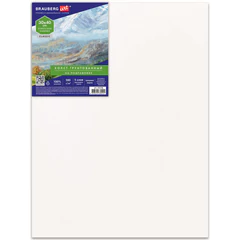 Холст на подрамнике BRAUBERG ART CLASSIC, 30&times;40 см, 380 г/<wbr/>м<sup>2</sup>, грунтованный, 100% хлопок, 192196