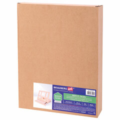 Мольберт настольный из бука с выдвижным ящиком, 34,5&times;26&times;27 см, холст до 30 см, BRAUBERG ART, 192247