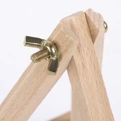 Мольберт настольный из бука 18&times;24 см, высота холста до 25 см, BRAUBERG ART CLASSIC, 192252