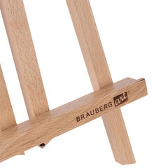 Мольберт настольный из бука 19&times;16&times;28 см, высота холста до 30 см, лакированный, BRAUBERG ART CLASSIC, 192253