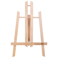 Мольберт настольный из бука 19&times;16&times;28 см, высота холста до 30 см, лакированный, BRAUBERG ART CLASSIC, 192253