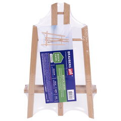 Мольберт настольный из бука 19&times;16&times;28 см, высота холста до 30 см, лакированный, BRAUBERG ART CLASSIC, 192253