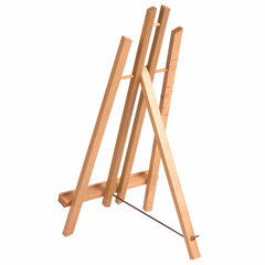 Мольберт настольный из бука 24&times;30&times;46 см, высота холста до 50 см, лакированный, BRAUBERG ART CLASSIC, 192255