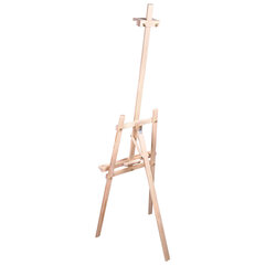Мольберт напольный из сосны Лира, 170&times;55&times;70 см, высота холста до 107 см, BRAUBERG ART CLASSIC, 192260