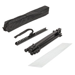 Мольберт-тренога металлический переносной, телескопический, 117&times;166&times;94 см, чехол, BRAUBERG ART, 192266