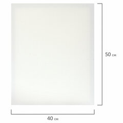 Холсты на подрамнике НАБОР 3 шт. (30&times;40 см, 40&times;50 см, 50&times;70 см), 280 г/<wbr/>м<sup>2</sup>, грунт, хлопок, BRAUBERG ART, 192270