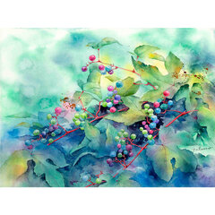 Краски акварельные BRAUBERG &laquo;МАГИЯ ЦВЕТА NEW&raquo;, медовые, 24 цвета, круглые кюветы, пластиковый пенал, 192365