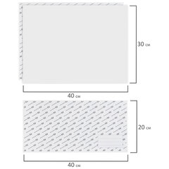 Холсты на картоне НАБОР 20 штук, 280 г/<wbr/>м<sup>2</sup>, грунт, 100% хлопок, BRAUBERG ART CLASSIC, 192431