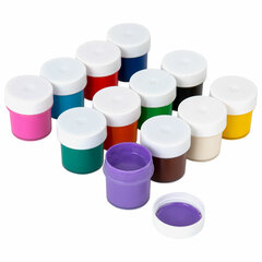 Гуашь BRAUBERG &laquo;Кот-энтузиаст&raquo;, 12 цветов по 20 мл, 192560