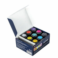 Краски акриловые для витража с контуром &laquo;Декола&raquo;, 9 цветов по 20 мл, в банках, Невская Палитра, 42411065