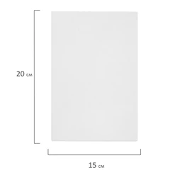 Холсты на картоне НАБОР 5 штук (15&times;20 см), хлопок, 280 г/<wbr/>м<sup>2</sup>, грунт, BRAUBERG ART CLASSIC, 192648