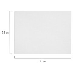 Холсты на картоне НАБОР 5 штук (25х30 см), хлопок, 280 г/м2, грунт, BRAUBERG ART CLASSIC, 192652