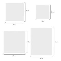 Холсты на картоне НАБОР 30 штук в коробе, хлопок, грунт, 280 г/<wbr/>м<sup>2</sup>, BRAUBERG ART CLASSIC, 192663
