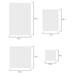 Холсты на картоне НАБОР 30 штук в коробе, хлопок, грунт, 280 г/<wbr/>м<sup>2</sup>, BRAUBERG ART CLASSIC, 192663