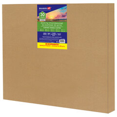 Холсты на картоне НАБОР 30 штук в коробе, хлопок, грунт, 280 г/<wbr/>м<sup>2</sup>, BRAUBERG ART CLASSIC, 192663