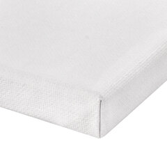 Холст на подрамнике BRAUBERG ART BASIC, 20&times;20 см, 280 г/<wbr/>м<sup>2</sup>, хлопок, мелкое зерно, грунт, 192664