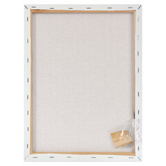 Холст на подрамнике BRAUBERG ART BASIC, 30&times;40 см, 280 г/<wbr/>м<sup>2</sup>, хлопок, мелкое зерно, грунт, 192666