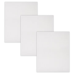 Холсты на подрамнике, набор 3 штуки, BRAUBERG ART BASIC, 40&times;50 см, 280 г/<wbr/>м<sup>2</sup>, хлопок, грунт, 192678