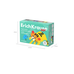 Гуашь пальчиковая ERICH KRAUSE &laquo;Baby&raquo; с алоэ вера, 6 цветов по 20 мл, картонная упаковка, 61399
