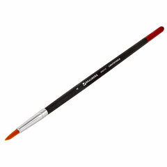 Кисть BRAUBERG, синтетика, круглая, № 4, 200210