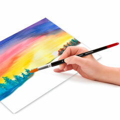 Кисть BRAUBERG синтетика, круглая, №8, 200853