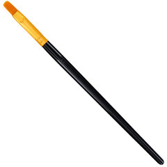 Кисти набор 10 шт., синтетика, черные, № 2/<wbr/>0-8 (Круглые; Овальные; Плоские; Лайнеры), WBZ (ВБЗ), 201084