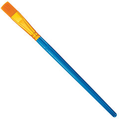 Кисти набор 10 шт., синтетика, синие, № 2/<wbr/>0-8 (Круглые; Овальные; Плоские; Лайнеры), WBZ (ВБЗ), 201085