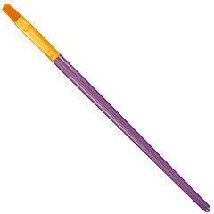 Кисти набор 10 шт., синтетика, фиолетовые, № 2/<wbr/>0-8 (Круглые; Овальные; Плоские; Лайнеры), WBZ (ВБЗ), 201086