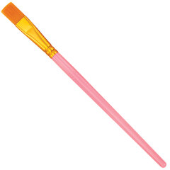 Кисти набор 10 шт., синтетика, розовые, № 2/<wbr/>0-8 (Круглые; Овальные; Плоские; Лайнеры), WBZ (ВБЗ), 201088