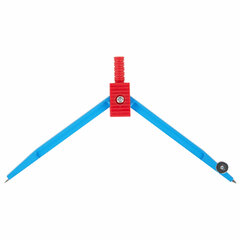 Готовальня ПИФАГОР, 2 предмета: циркуль металлический &mdash; 110 мм, грифель, пенал с подвесом, 210237