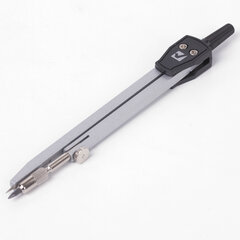 Готовальня BRAUBERG &laquo;Architect&raquo;, 2 предмета: циркуль 135 мм, грифель, пенал с подвесом, 210321