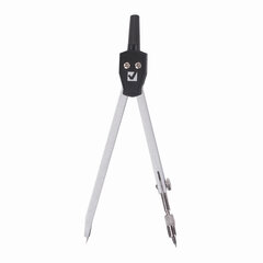 Готовальня BRAUBERG &laquo;Architect&raquo;, 2 предмета: циркуль 135 мм, грифель, пенал с подвесом, 210321