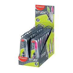 Циркуль MAPED (Франция) &laquo;Study&raquo;, 120 мм, металлический, карандаш в комплекте, ассорти, пенал, 119410