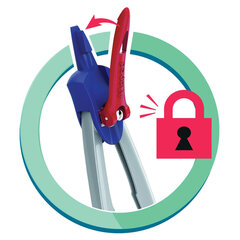 Готовальня MAPED (Франция) &laquo;Stop System&raquo;, 3 предмета, ударопрочный пенал с европодвесом, 196100