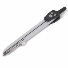 Готовальня BRAUBERG &laquo;Architect&raquo;, 8 предметов: циркуль + кронциркуль, вставки + держатель, отвёртка, точилка, грифель, 210659