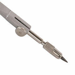 Готовальня BRAUBERG &laquo;Klasse&raquo;, 3 предмета: циркуль 125 мм, точилка, грифель, пенал с подвесом, 210660